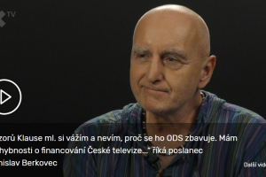 Mám pochybnosti o financování České televize